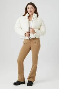 Corduroy Quilted Puffer Jacket | Forever 21 (US)