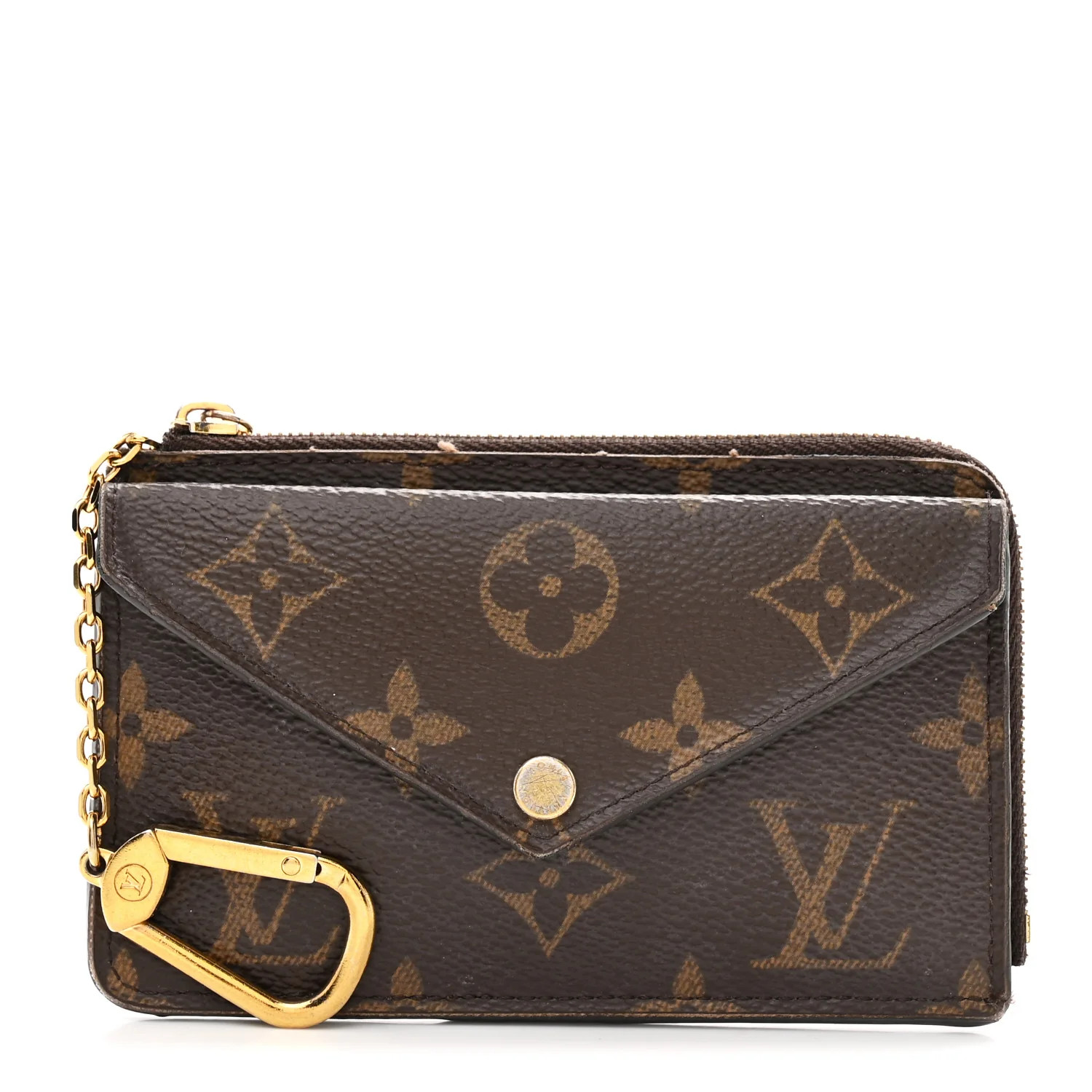 Louis Vuitton Monogram Recto Verso Card Holder Black 1884452 | FASHIONPHILE (US)