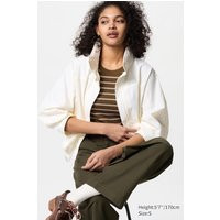 Uniqlo - Winddicht Jack Met Opstaande Kraag - Gebroken Wit - XS | Uniqlo BE