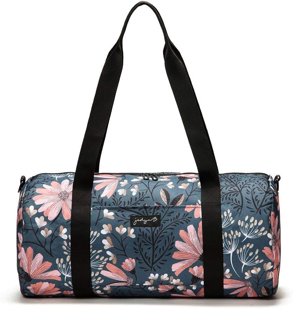 Jadyn 19” Barrel Womens Duffel/Gym/Weekender Bag (Navy Floral) | Amazon (US)