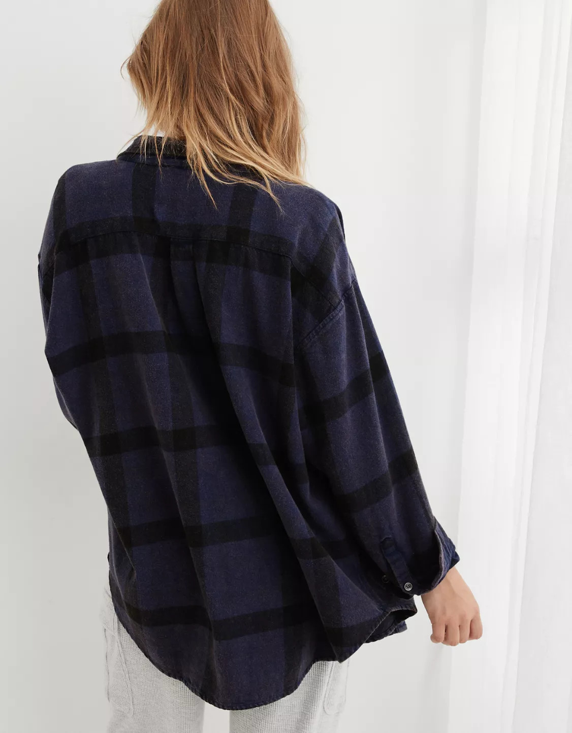 Aerie Anytime Fave Flannel Shirt | American Eagle Outfitters (US & CA)