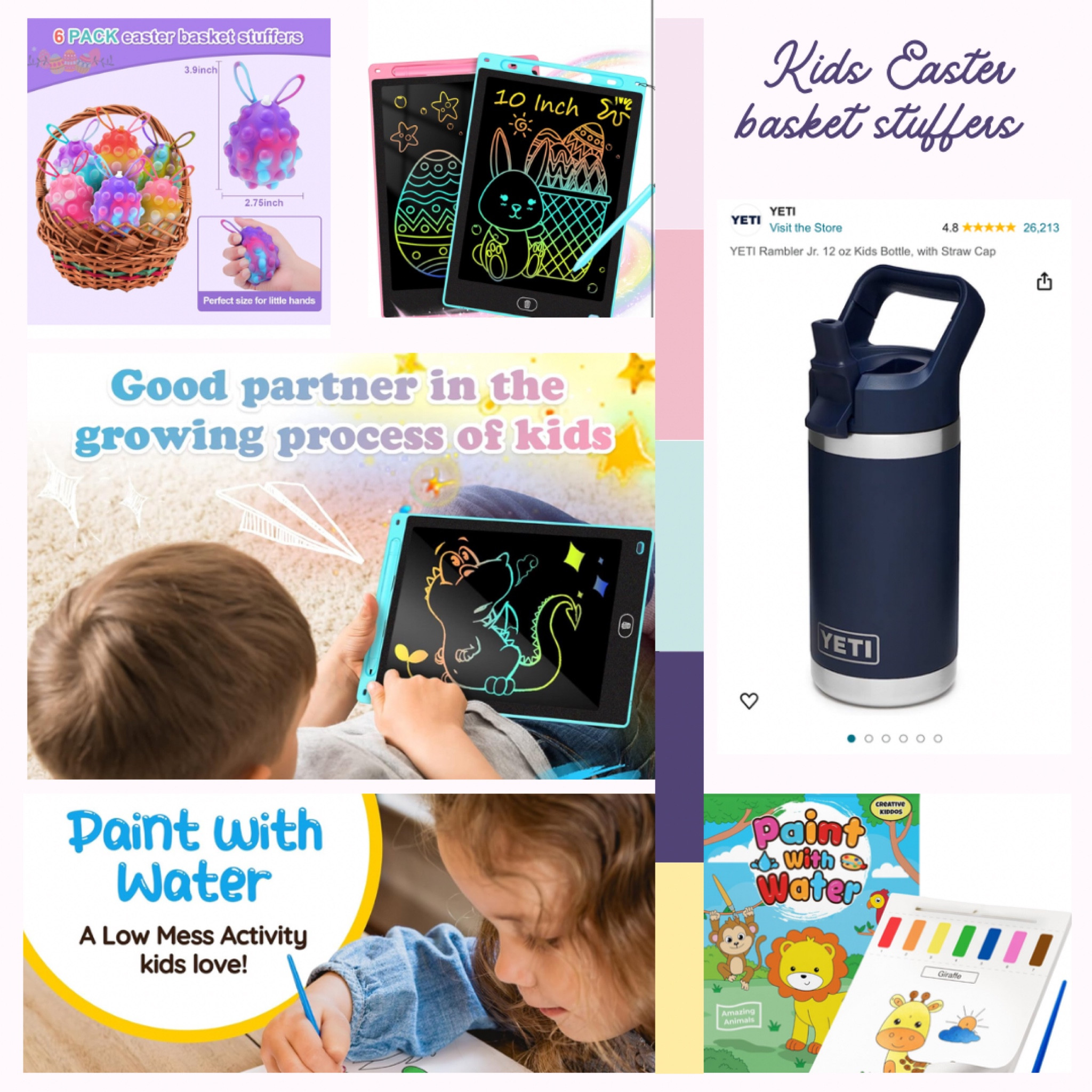 Get ready for Easter fun with the best kid stuffers from Amazon Finds! 🐰🌸 From adorable toys to engaging activities, hop into the holiday spirit with my handpicked selection. Check out the link in my LTK for all the egg-citing finds! 🥚💕 #EasterFun #AmazonFinds

#LTKkids #LTKfamily #LTKSeasonal