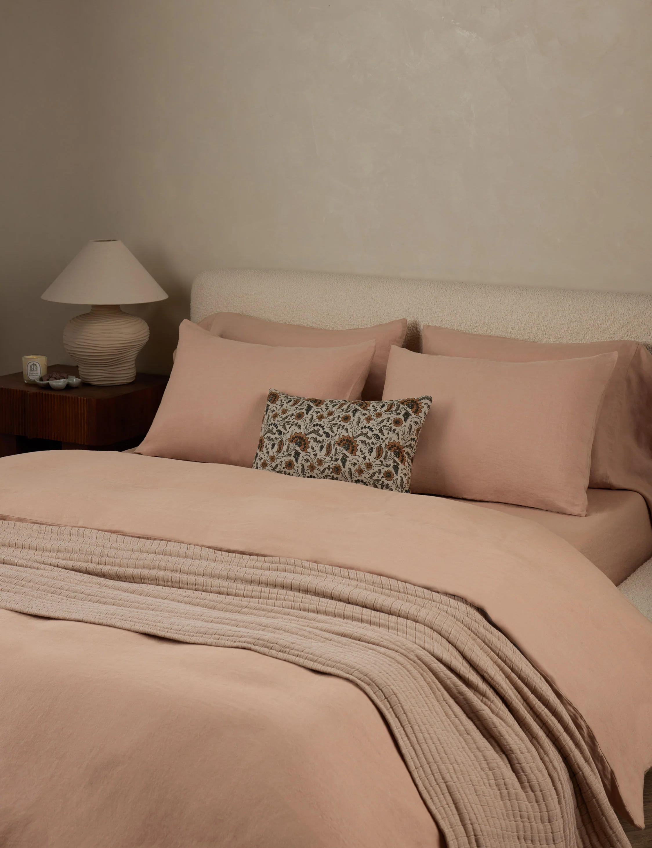 Melia European Flax Linen® Duvet Cover | Lulu and Georgia 