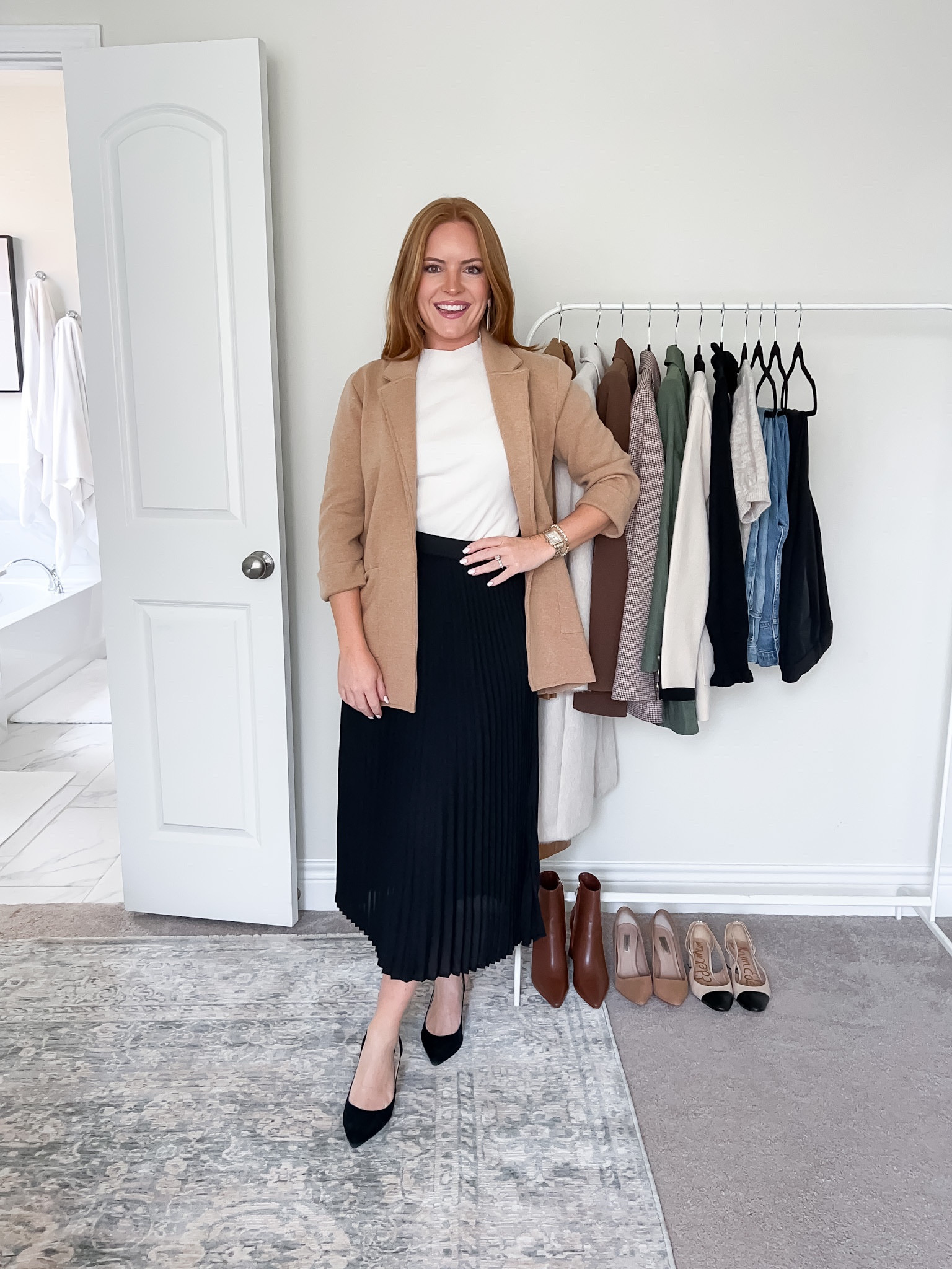 j crew sweater blazer styles four different ways 

#LTKworkwear #LTKSeasonal #LTKstyletip