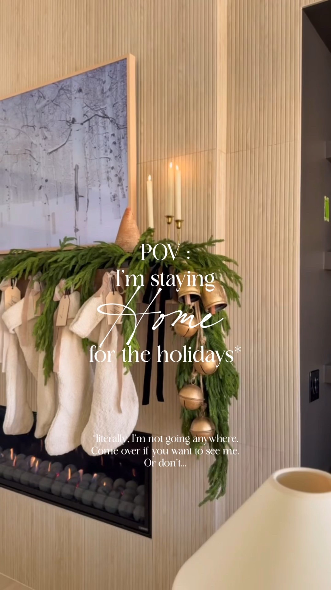 Home for the holidays — by choice. 😂 seriously though, I’ve decorated the entire house and I want to enjoy it!

My favorite things about our Christmas decor this year, is the faux garland that looks so real, and all of the Vintage gold touches in the brass bells and candle holders. Every piece is timeless and cozy. 

Obsessed with our home style but not sure how to make it work in your space? You can — and we can help. Visit porcheandco.com/edesign to explore our online design packages. We’d love to work with you!

#LTKHome #LTKmomlife #LTKHoliday