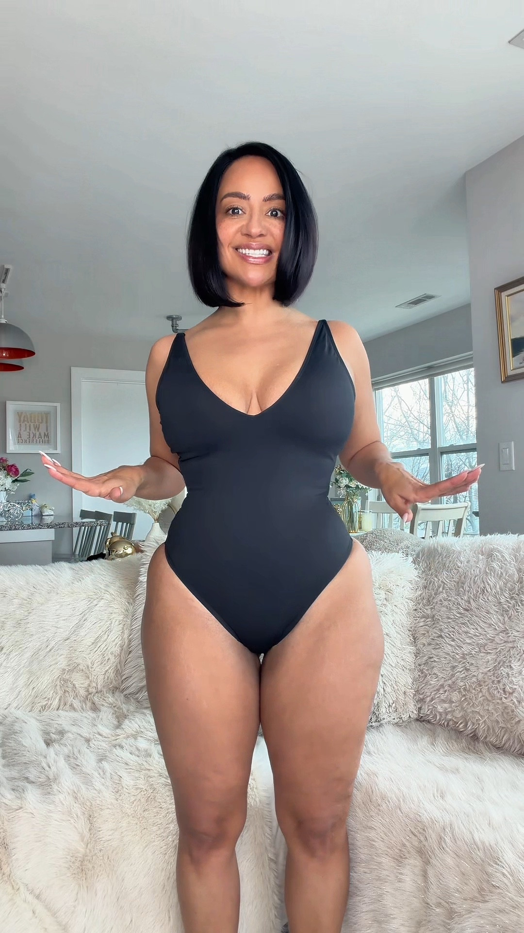 I’m just gonna say it… this TA3 Brazilian Cut Plungey did what it needed to do 👏 The built-in corset shaping pulls everything in, the plunge is flattering without feeling too much, and the Brazilian cut just makes the whole fit feel elevated.

This is one of those swimsuits that makes you stand a little taller when you put it on. Like okay… confidence unlocked.

If you love shaping swimwear, corset swimsuits, or pieces that actually give support and style, this one is worth a look. Would you wear this cut or stick to classic coverage? 👀

#LTKSwim #LTKPetite #LTKOver40