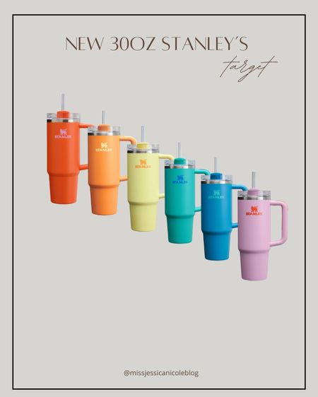 New 30 oz Stanley tumblers at Target, summer colors, water tumbler 

#LTKFindsUnder50 #LTKSeasonal