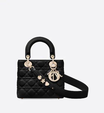 Lady Dior My ABCDior Bag Black Cannage Lambskin | DIOR | Dior Beauty (US)