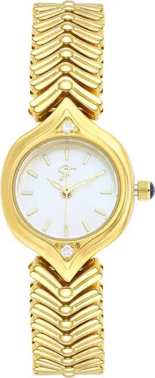 st. Moran Herringbone Bracelet Watch, 25.5mm x 31.5mm | Nordstrom | Nordstrom