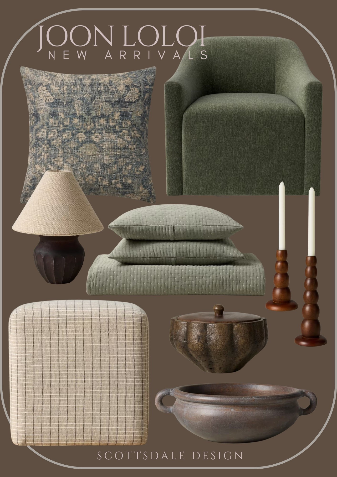 New arrivals from Joon Loloi for an organic and old world look 🤎

#LTKHome