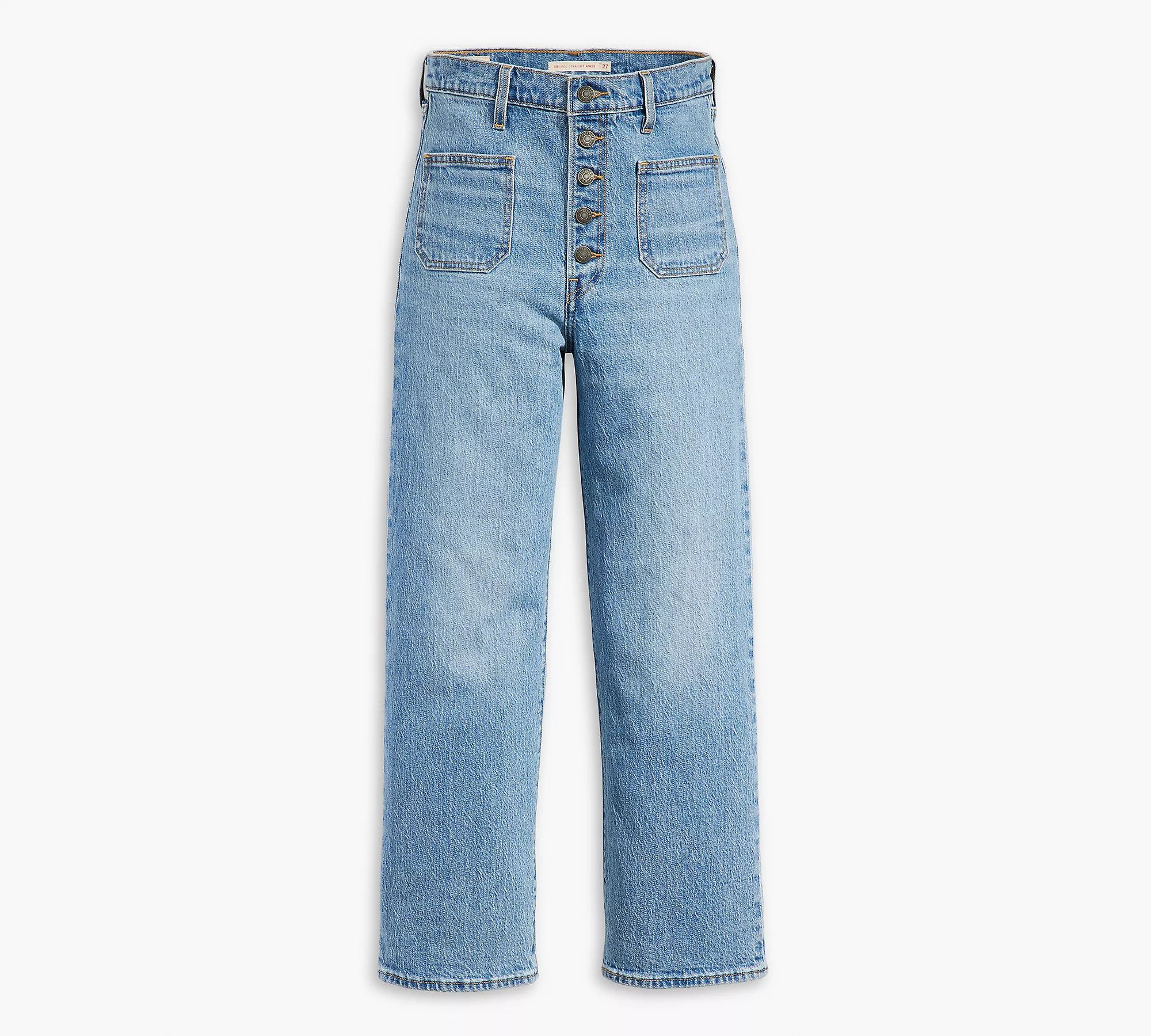 Ribcage Straight Patch Pocket Women's Jeans | LEVI'S (US)