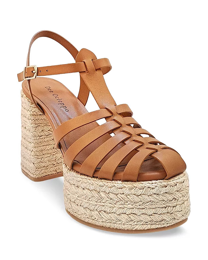 Women's Tulum High Heel Platform Espadrille Fisherman Sandals | Bloomingdale's (US)
