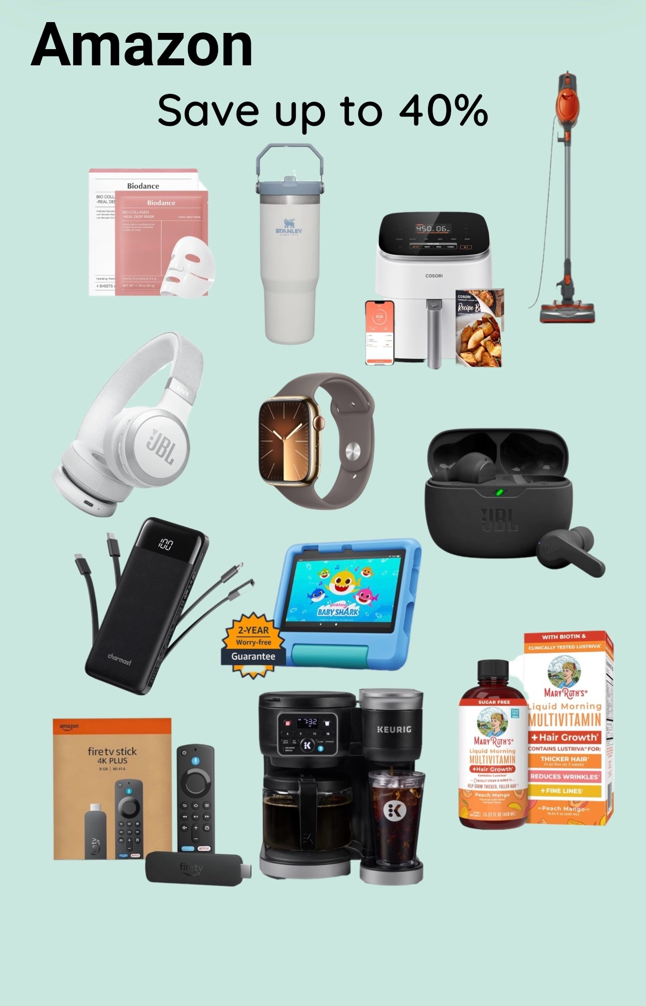 Amazon save up to 40%

#LTKFestival #LTKHome #LTKSaleAlert