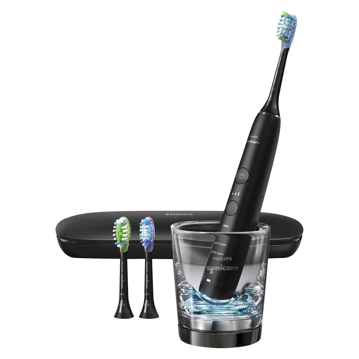 Philips Sonicare DiamondClean Smart Black 9300 Tooth Brush | Target