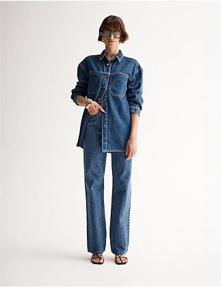 Elka Collective Odin Denim Shirt | David Jones | David Jones (Australia & New Zealand)