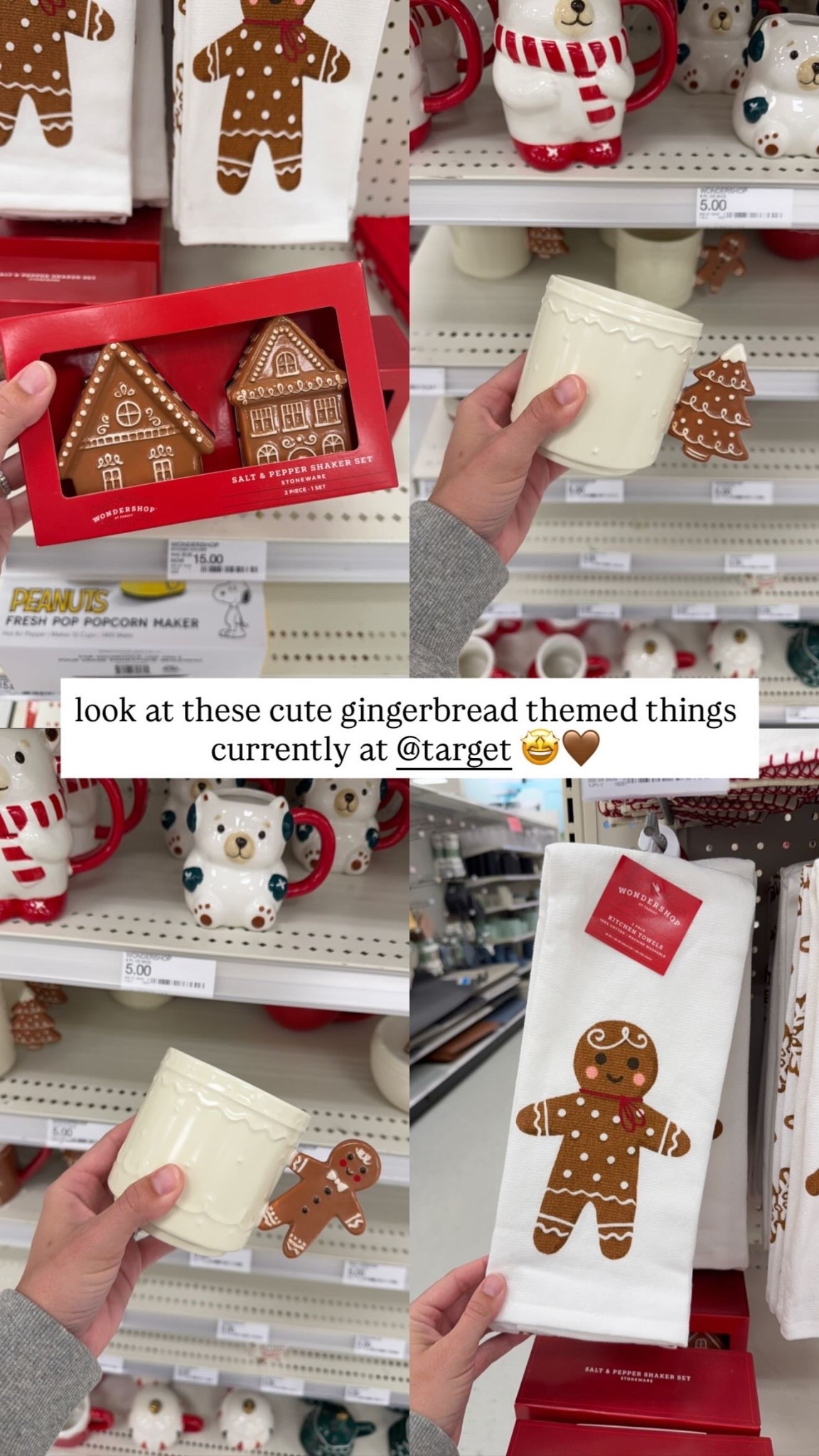 Such a cute gingerbread theme at Target! 

#LTKGiftGuide #LTKHoliday #LTKSeasonal