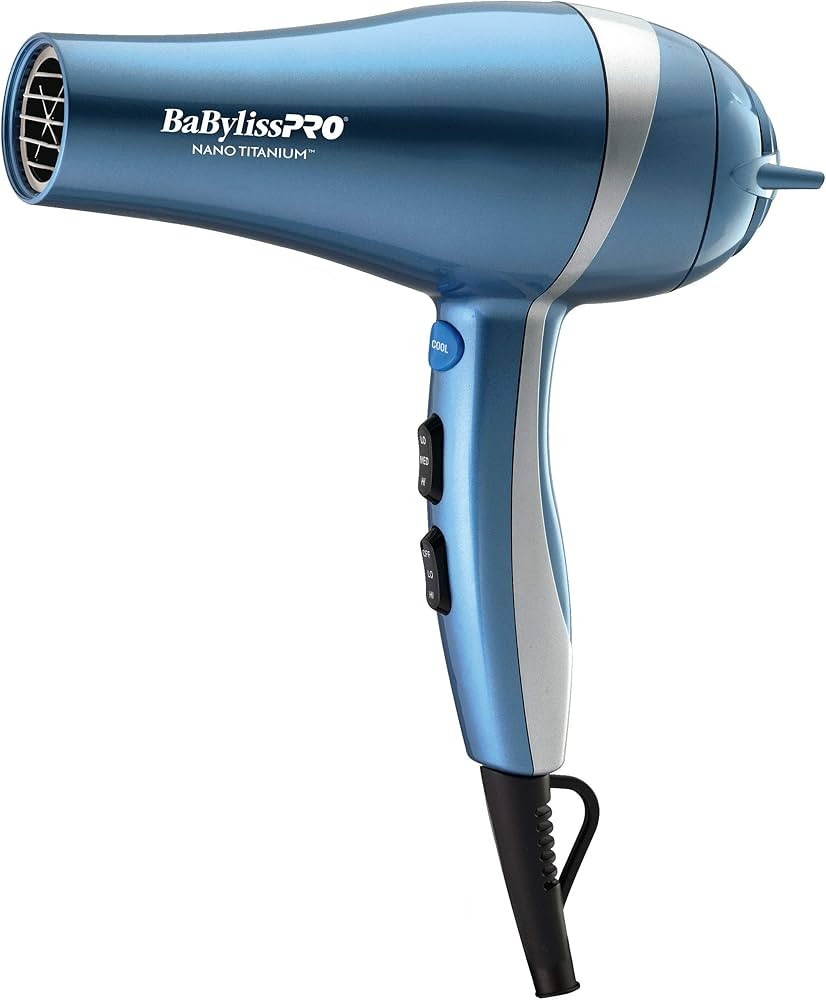 BaBylissPRO Hair Dryer, Nano Titanium 2000-Watt Blow Dryer, Professional/Ionic | Amazon (US)