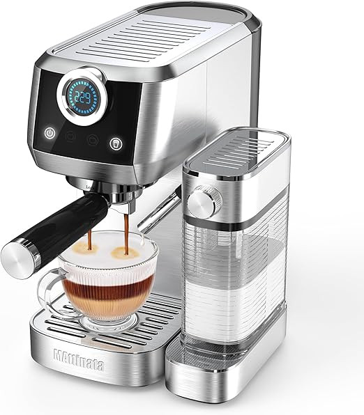 MAttinata Cappuccino, Latte and Espresso Machine, 20 Bar Touch Panel Cappuccino Espresso Maker St... | Amazon (US)