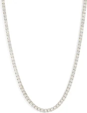 Classic Cubic Zirconia Tennis Necklace | Nordstrom