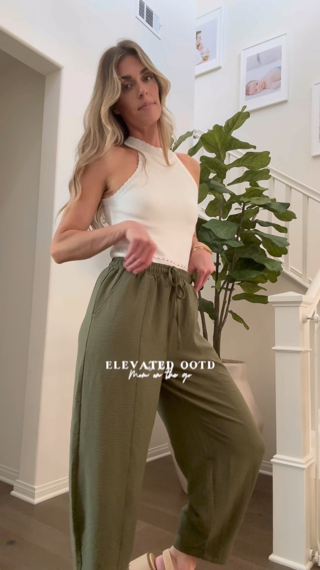 Pants so nice I bought em twice 👌 I’m loving these pants in these earth tones 😍 They’re stretchy and so comfortable! I paired it with this really soft knit tank. I’m wearing smalls in everything 🤍 

Amazon, Amazon outfit, drawstring pants, day out shopping outfit, dinner with the girls outfit, dressy outfit, summer brunch outfit, women’s summer outfit, white knit tank, hunter green pants, chestnut brown pants, fisherman sandals outfit, casual outfit for women

#LTKFindsUnder50 #LTKSummerEdit #LTKStyleTip