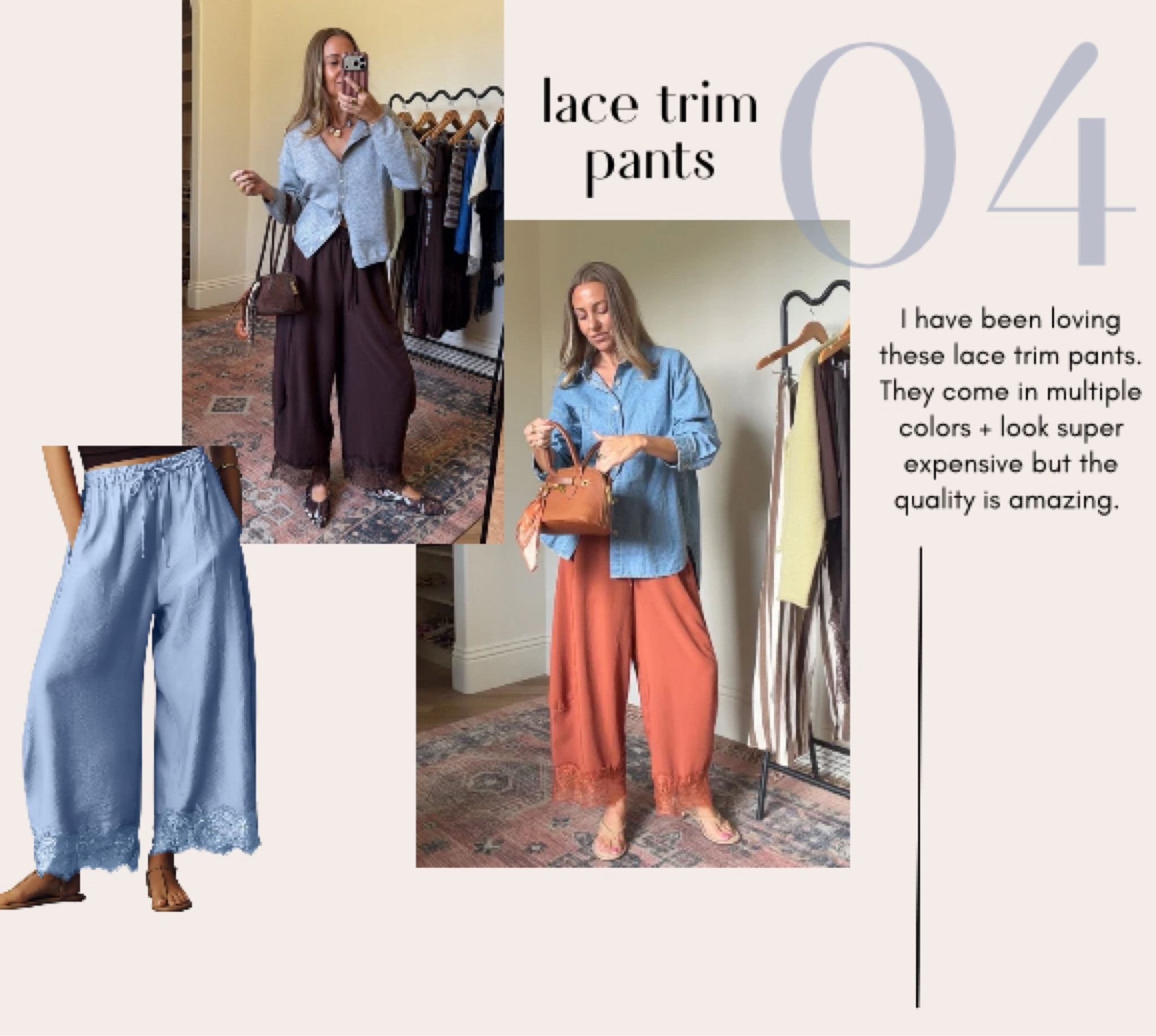 Lace trim pants

#LTKootd #LTKgrwm