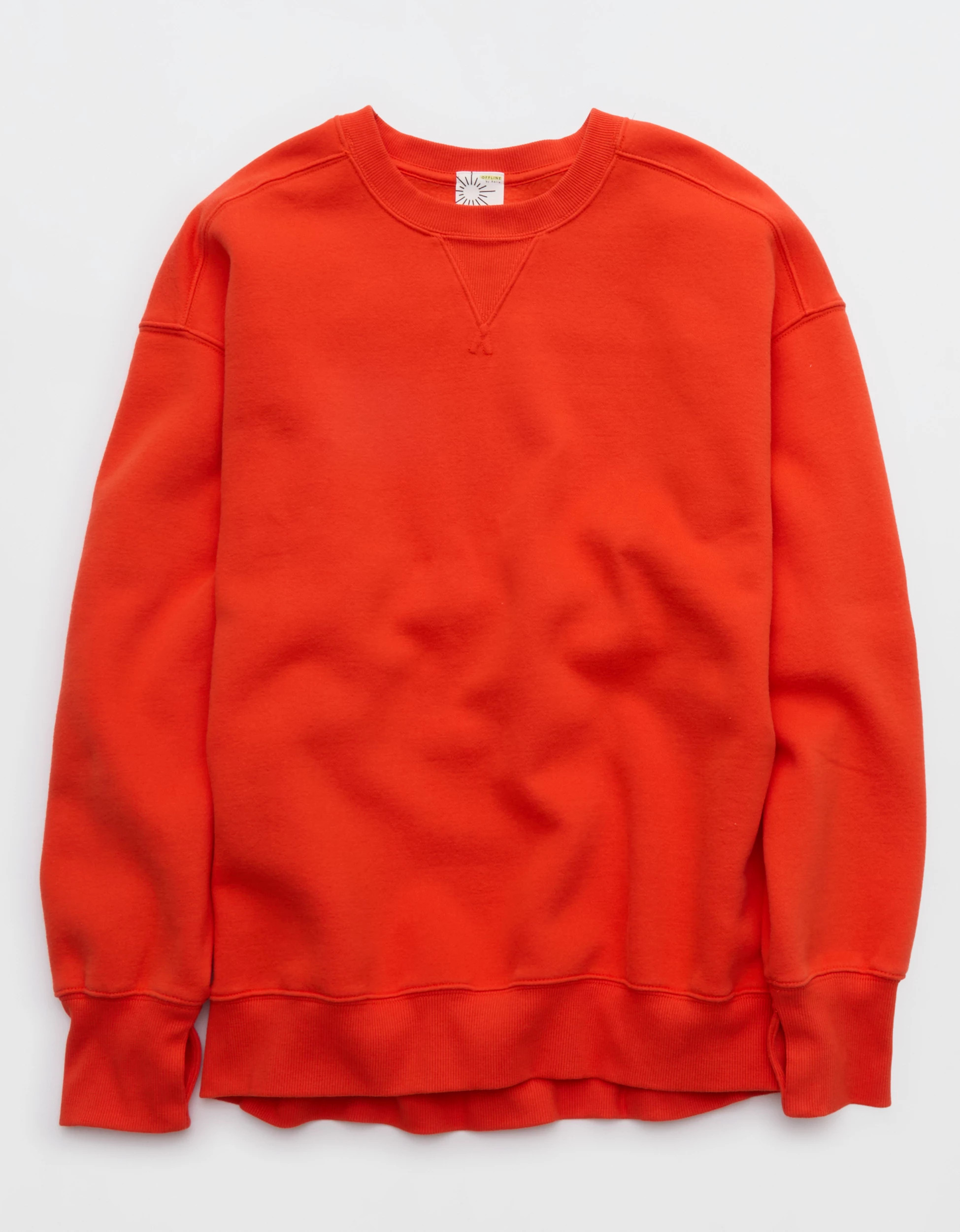 OFFLINE By Aerie Cloud Fleece Oversized Crewneck Sweatshirt | Aerie