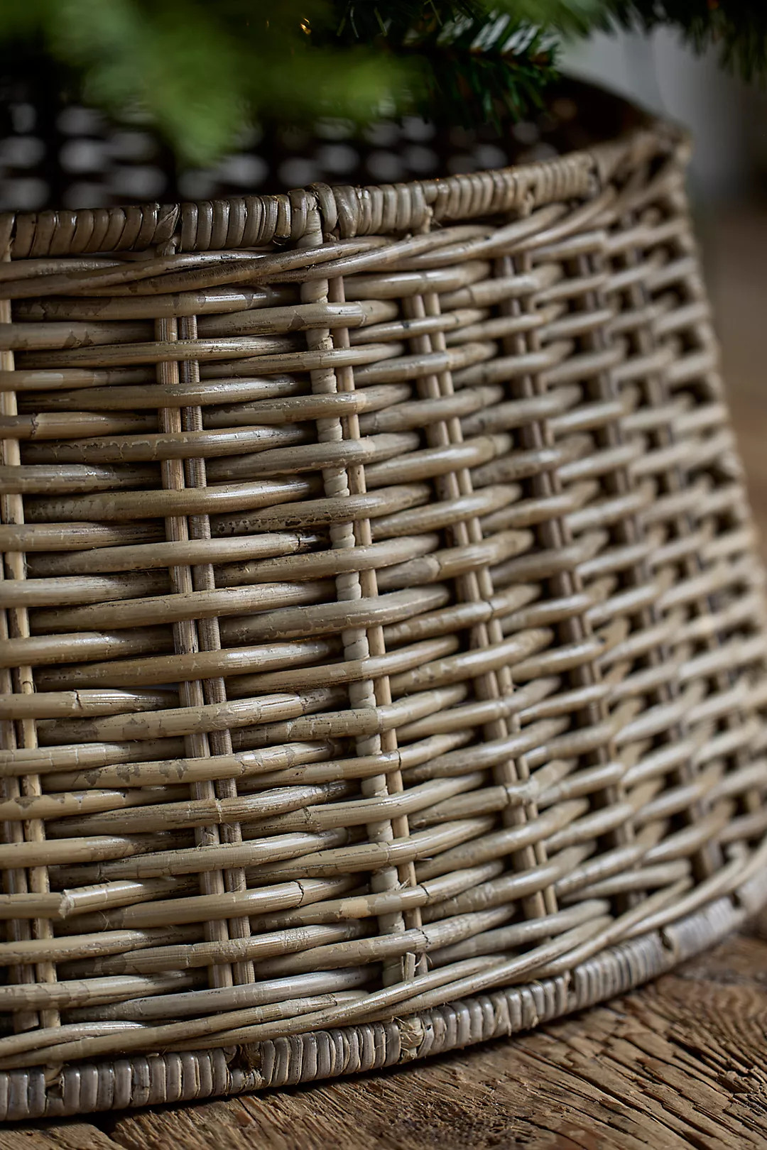 Rattan Hinged Tree Collar | Anthropologie (US)