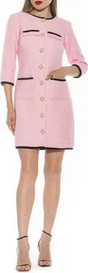 Alexia Admor Kairo Button Front Tweed Sheath Dress | Nordstromrack | Nordstrom Rack