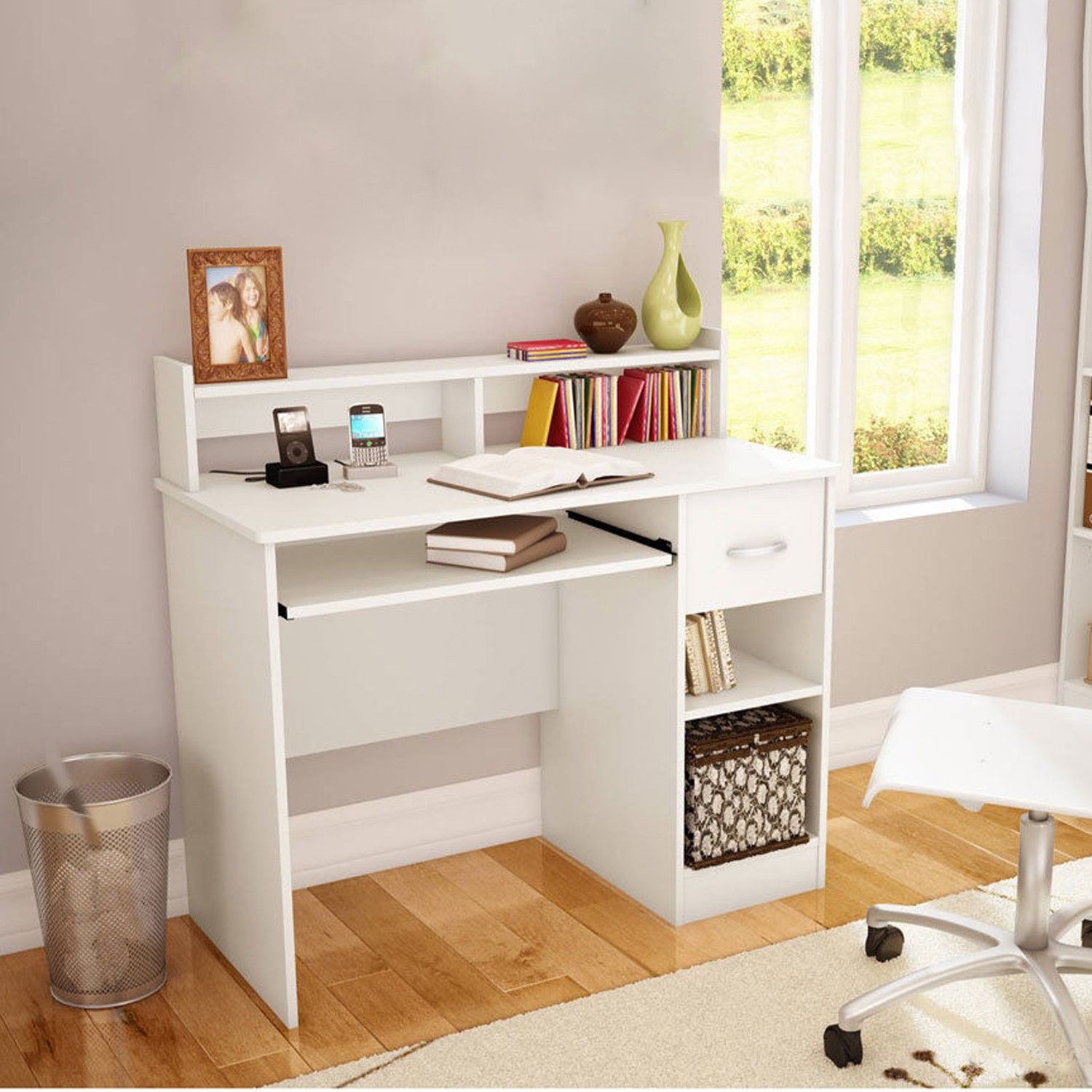 Ktaxon Computer White Desk - Home Office  | Walmart (US)