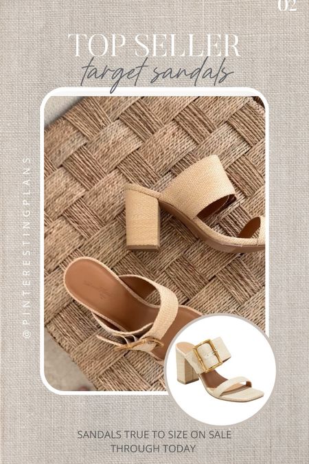 Weekly topseller 🙌🏻🙌🏻

Target heeled sandals 

#LTKshoecrush #LTKSeasonal #LTKfindsunder50