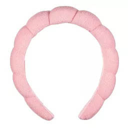 Conair Spa Bubble Polyester Headband - Pink | Target