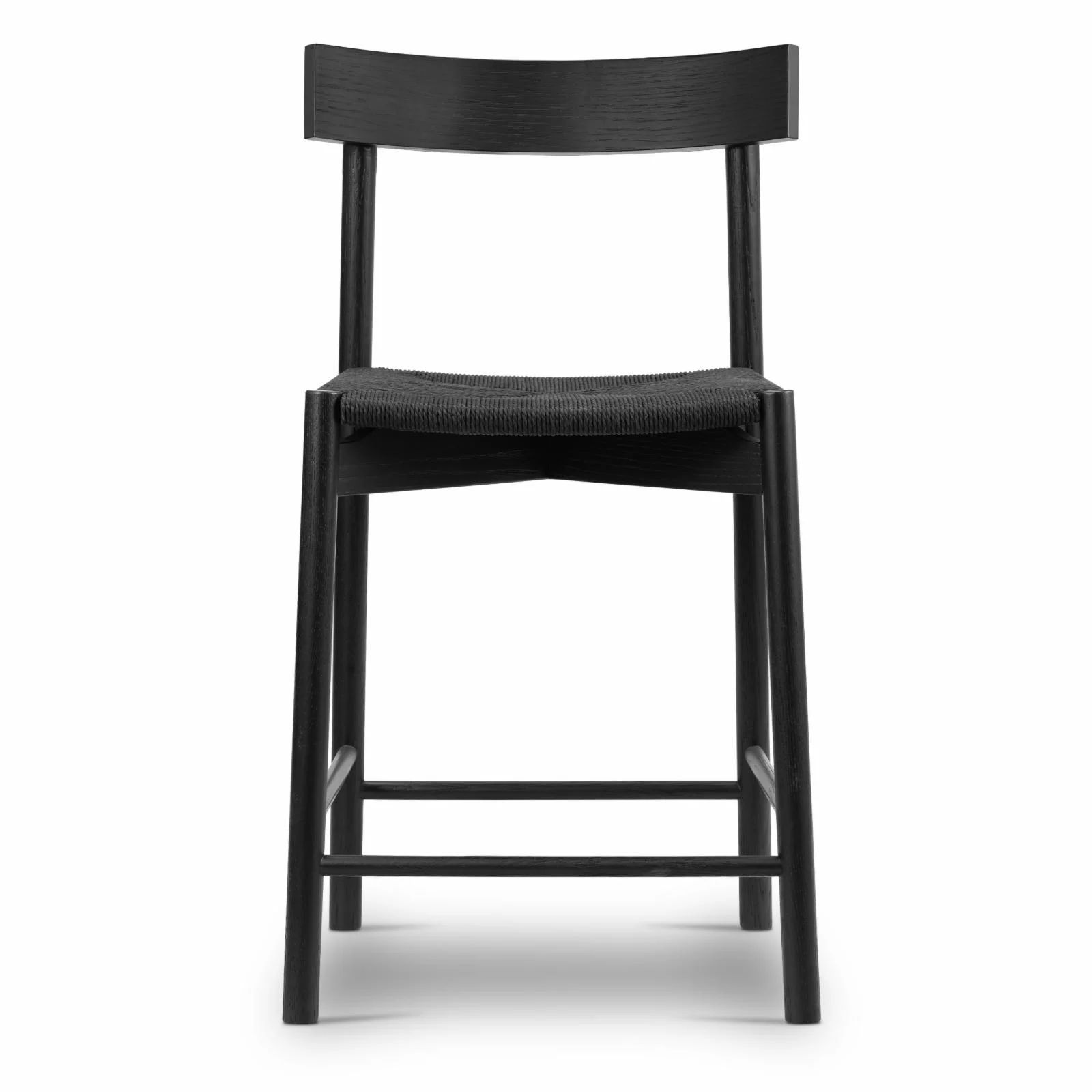 Poly and  Bark Hamm 23.5 in. Counter Stool in Pitch Black | Walmart (US)