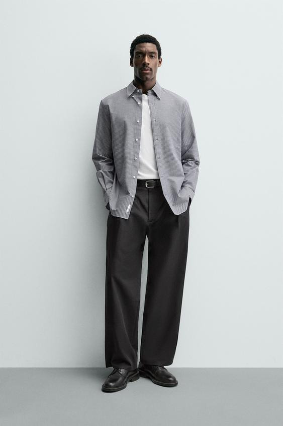 COTTON PLAID SHIRT | Zara US