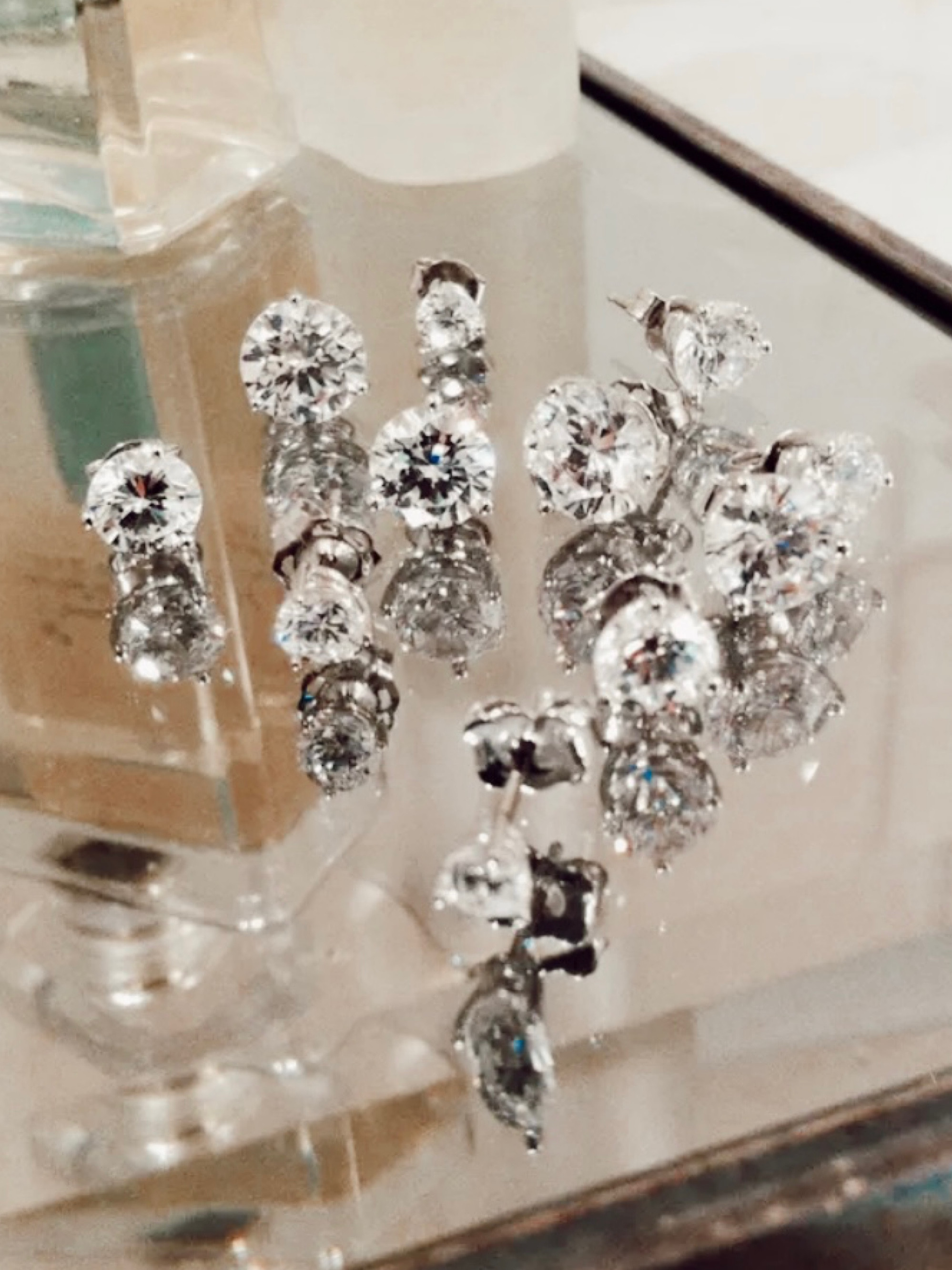 4 Carat cubic zirconia stud earrings in gold and platinum, jewelry, neutral style, classy, gift ideas, #jewelry, gifts, #forher #HollyJoAnneW#LTKunder50

#LTKCyberWeek #LTKHoliday #LTKGiftGuide