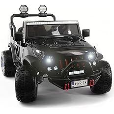 Two (2) Seater Ride On Kids Car Truck w/ Remote | Large 12V Battery Licensed Kid Car to Drive 3 S... | Amazon (US)