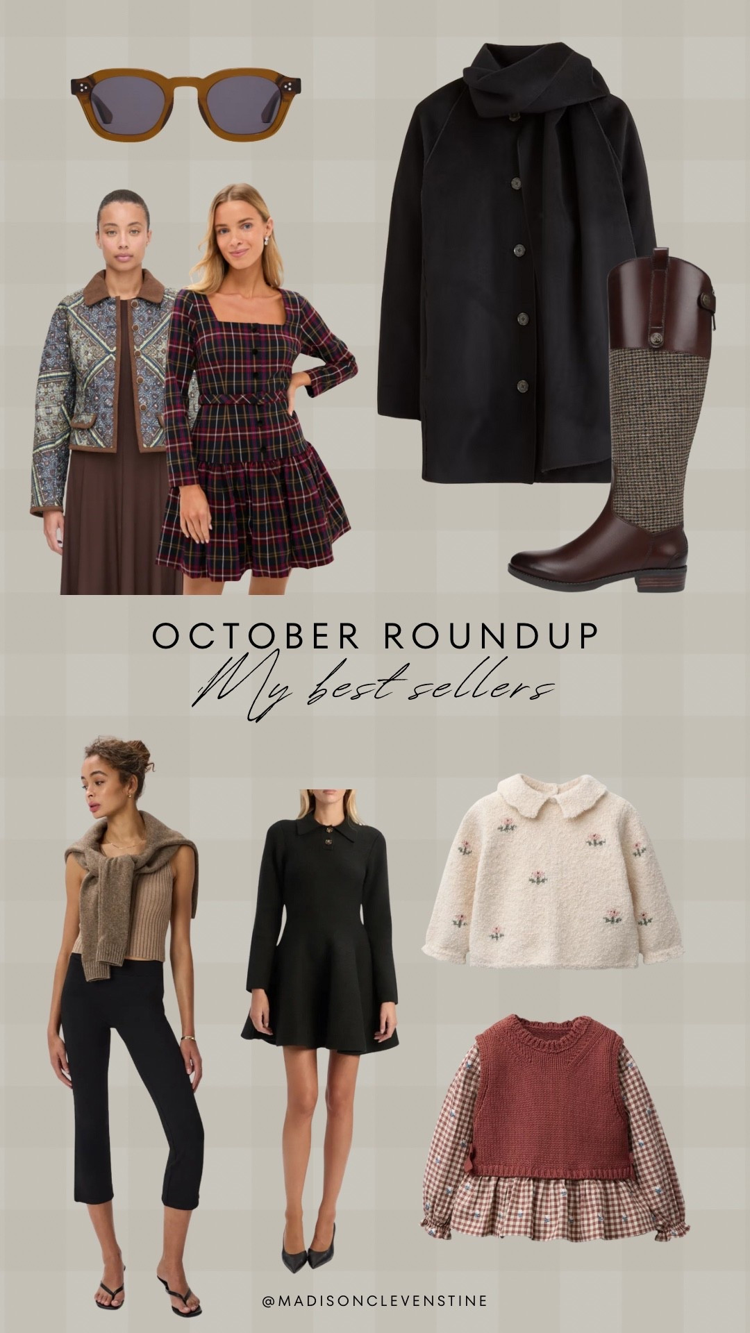 October best sellers 🍂🖤 Your favorites from last month — chic sunglasses, must-have boots, cozy layers, and the cutest toddler finds 🤎✨ Shop them all below!

#LTKStyleTip #LTKFindsUnder100 #LTKGiftGuide
