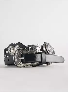 Heart Western Denim Belt | Torrid (US & Canada)