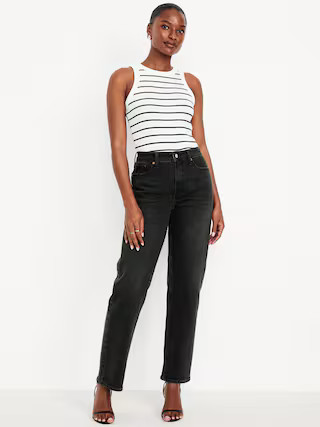 Curvy High-Waisted OG Loose Jeans | Old Navy (US)