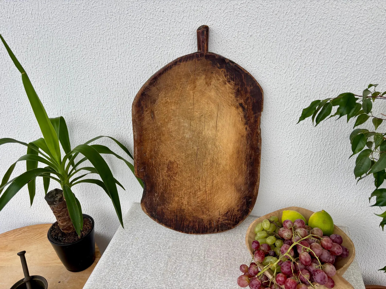 Large Antique Turkish Serving Board: Farmhouse Kitchen Decor | Etsy (US)