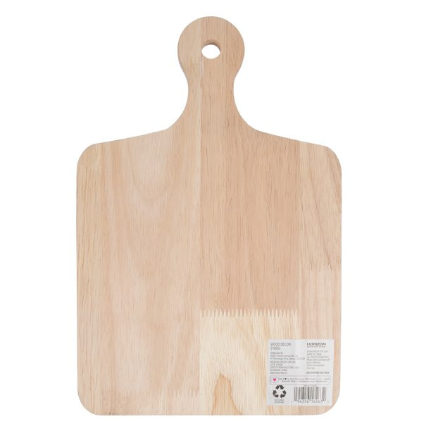 On The Surface Square Charcuterie Board, Customizable Wooden Charcuterie Board With Handle - Walm... | Walmart (US)