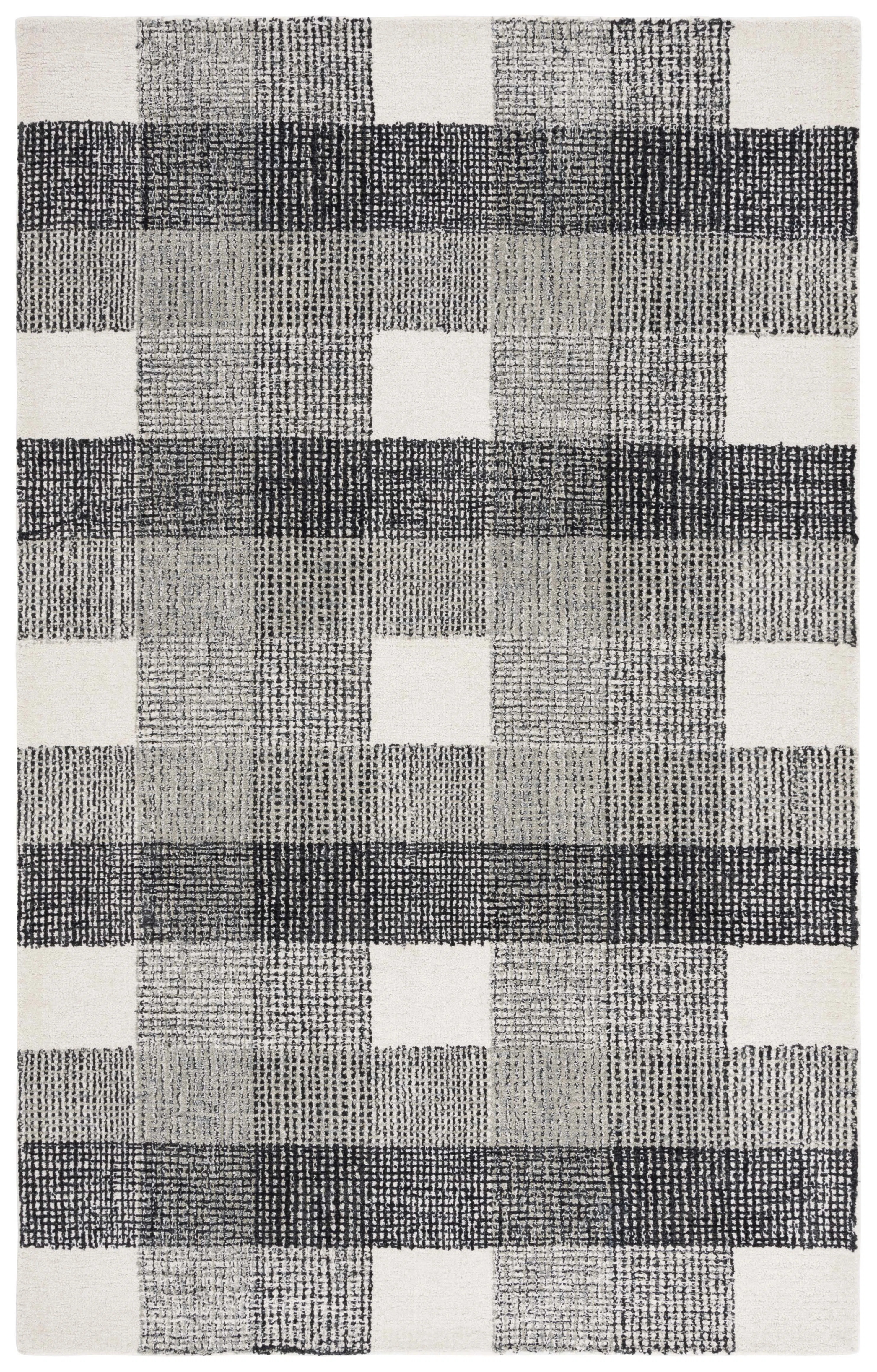 Genre Hand Tufted Wool;Cotton Plaid Rug | Wayfair North America