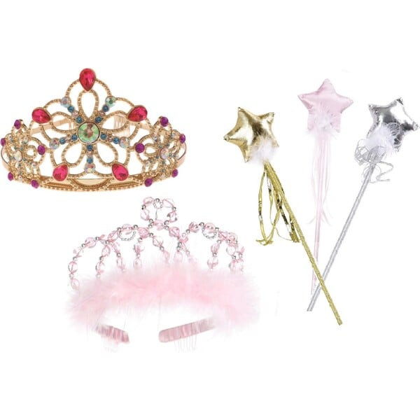 Fancy Princess Tiara Deluxe Accessory Bundle | Maisonette
