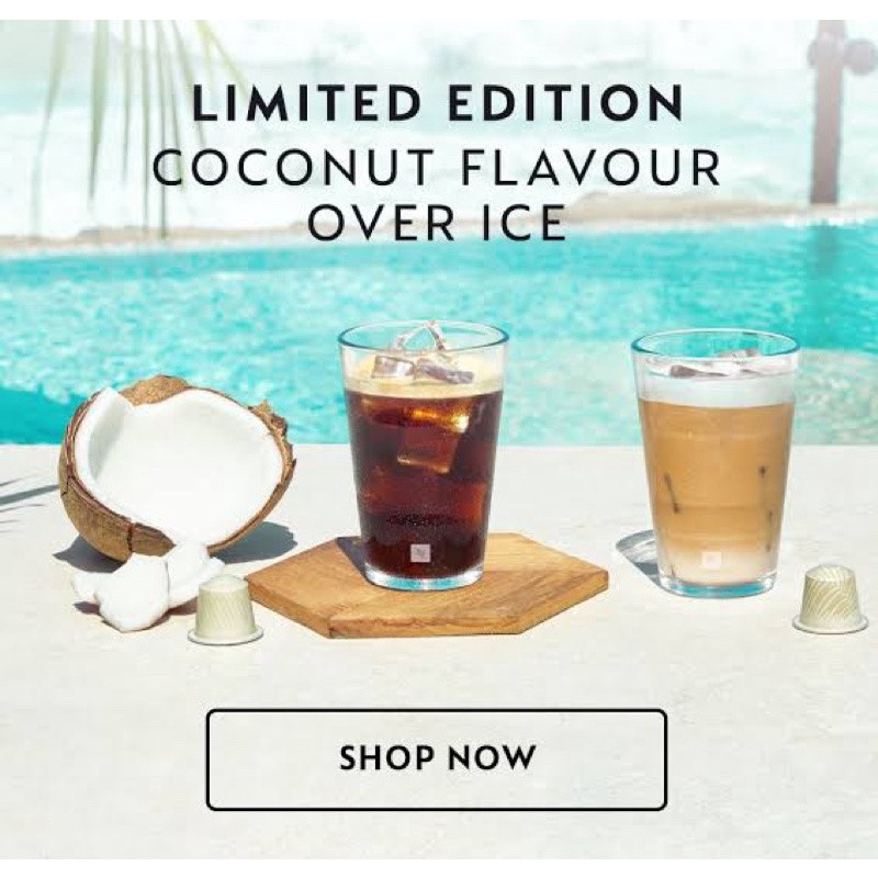 Nespresso Cápsulas INDIVIDUAIS AVULSAS Edições Limitadas - Ice Coconut / Amêndoas / Frutas / ... | Shopee (BR)