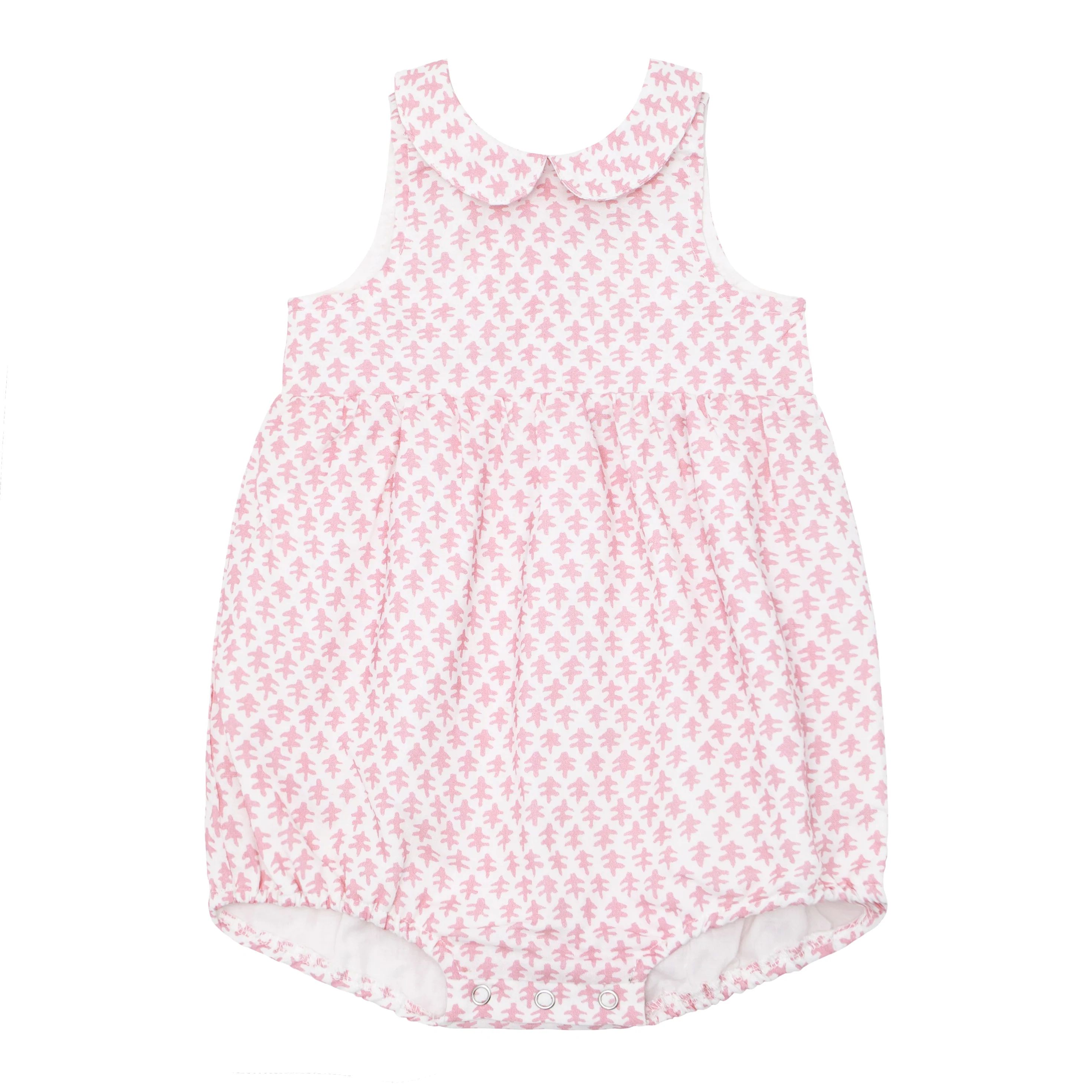 minnow x sister parish girls nectar leaf romper | minnow