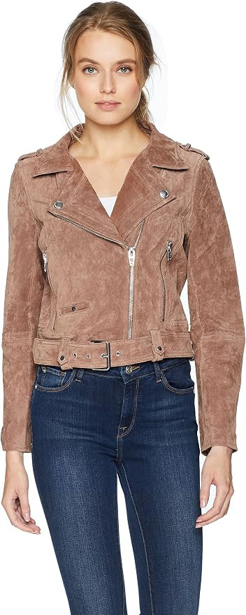 [BLANKNYC] Women's Suede Moto | Amazon (US)