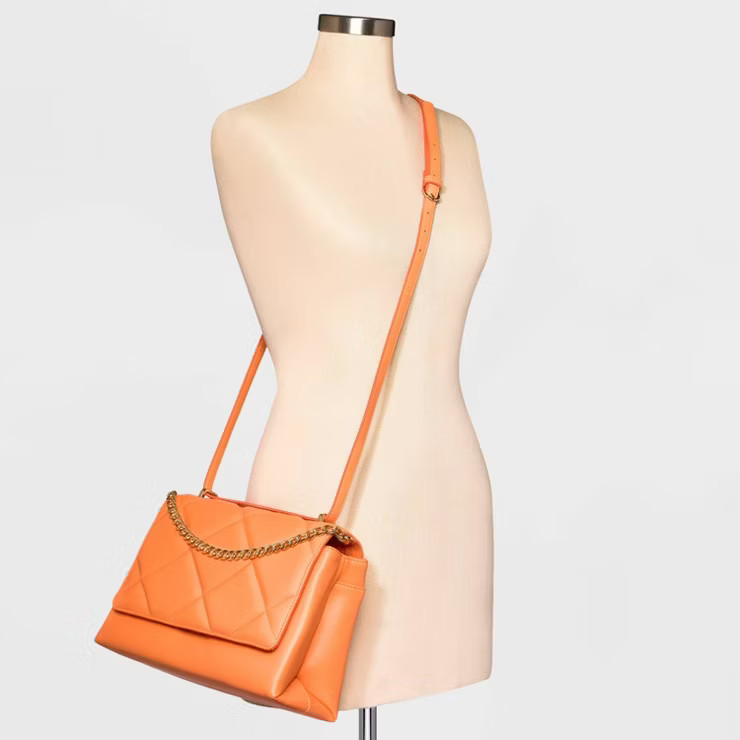 Square Woven Satchel Handbag - A New Day™ | Target