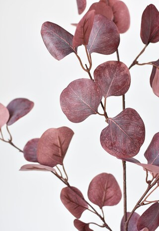 36" Faux Burgundy Gumdrop Eucalyptus Stem | Michaels | Michaels Stores