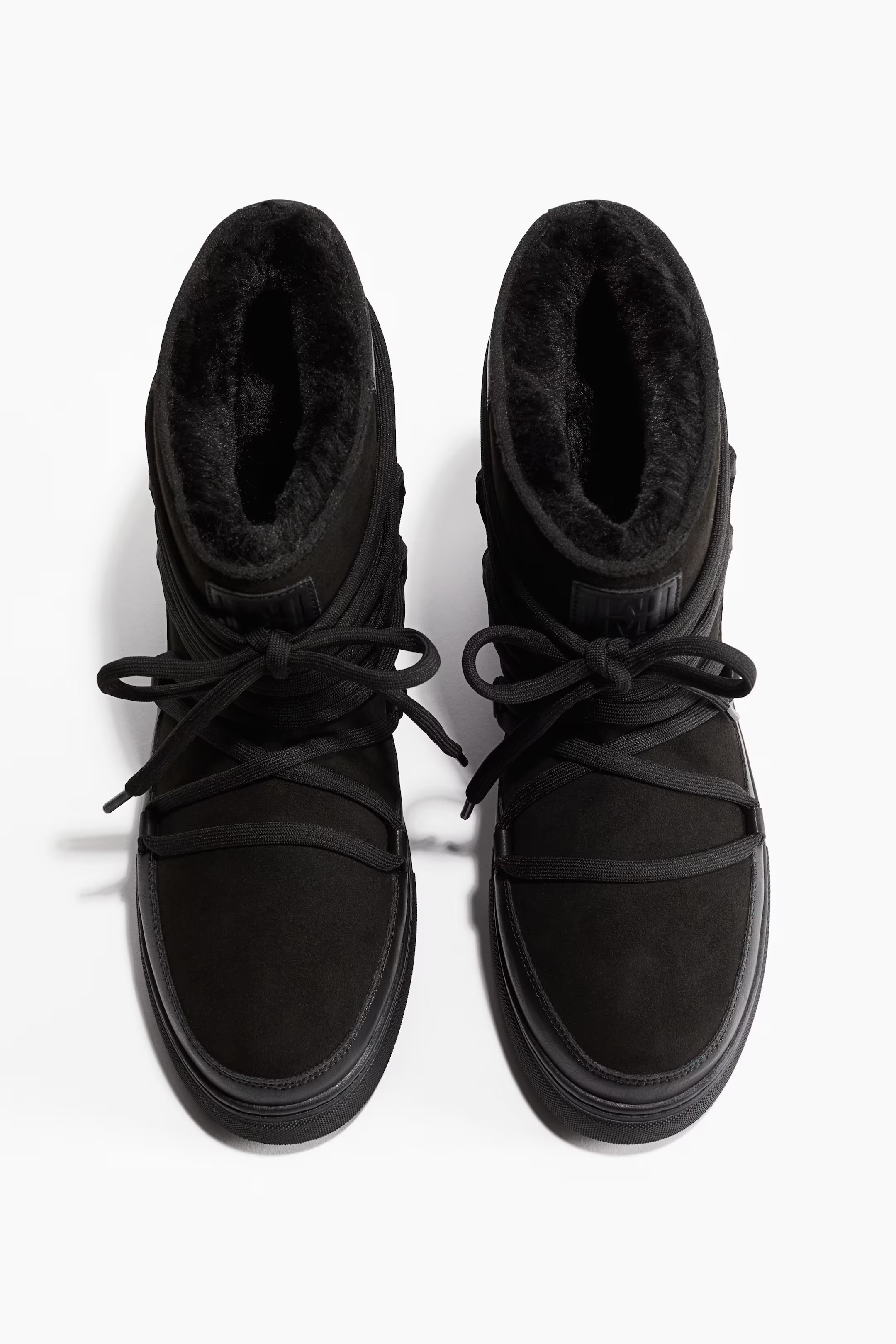 Laced padded boots | H&M (UK, MY, IN, SG, PH, TW, HK)