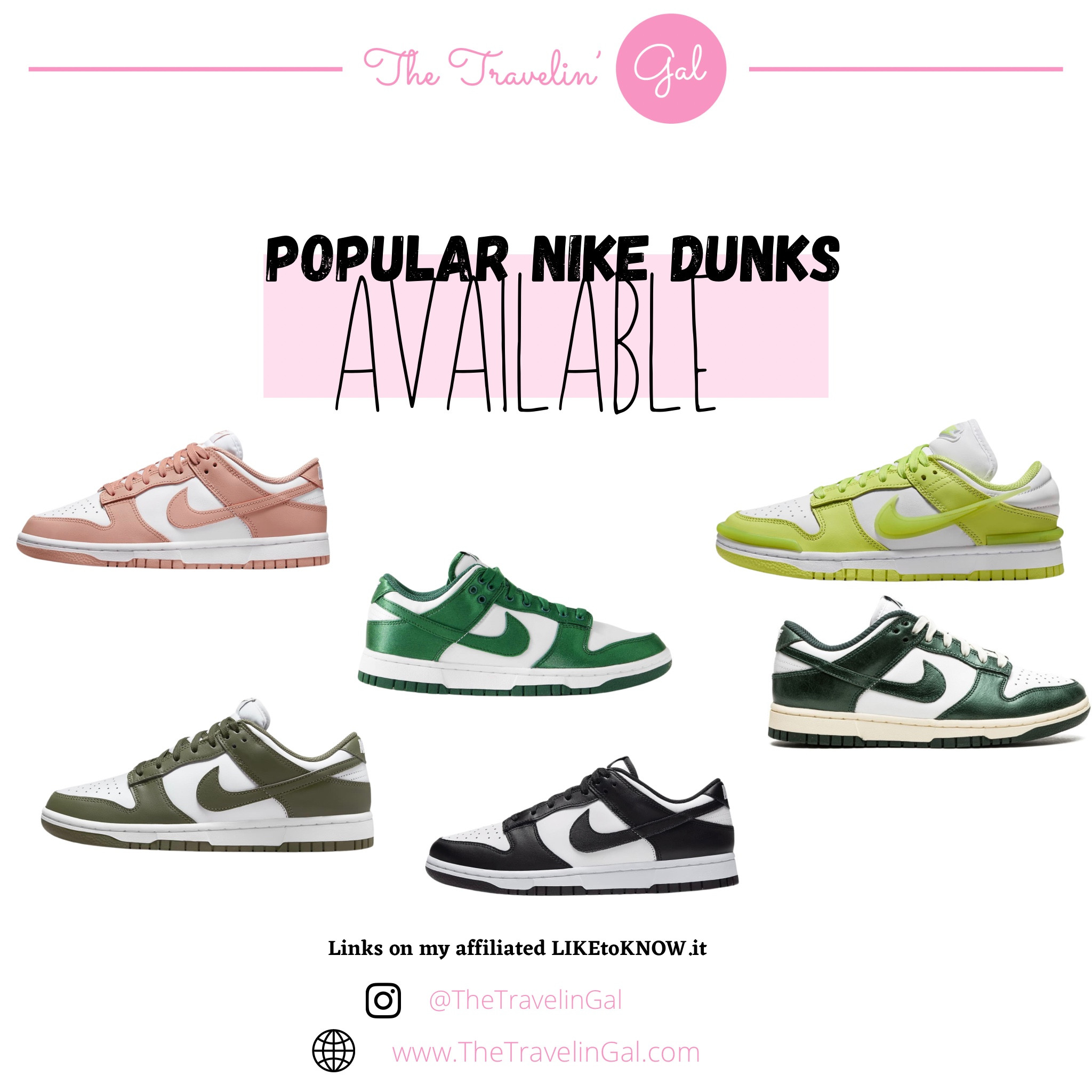 #GiftGuide
#GiftsForHer 
#PopularGifts 
#NikeDunks 
#NikeDunksPanda 
#TopGifts

#LTKHoliday #LTKGiftGuide #LTKshoecrush
