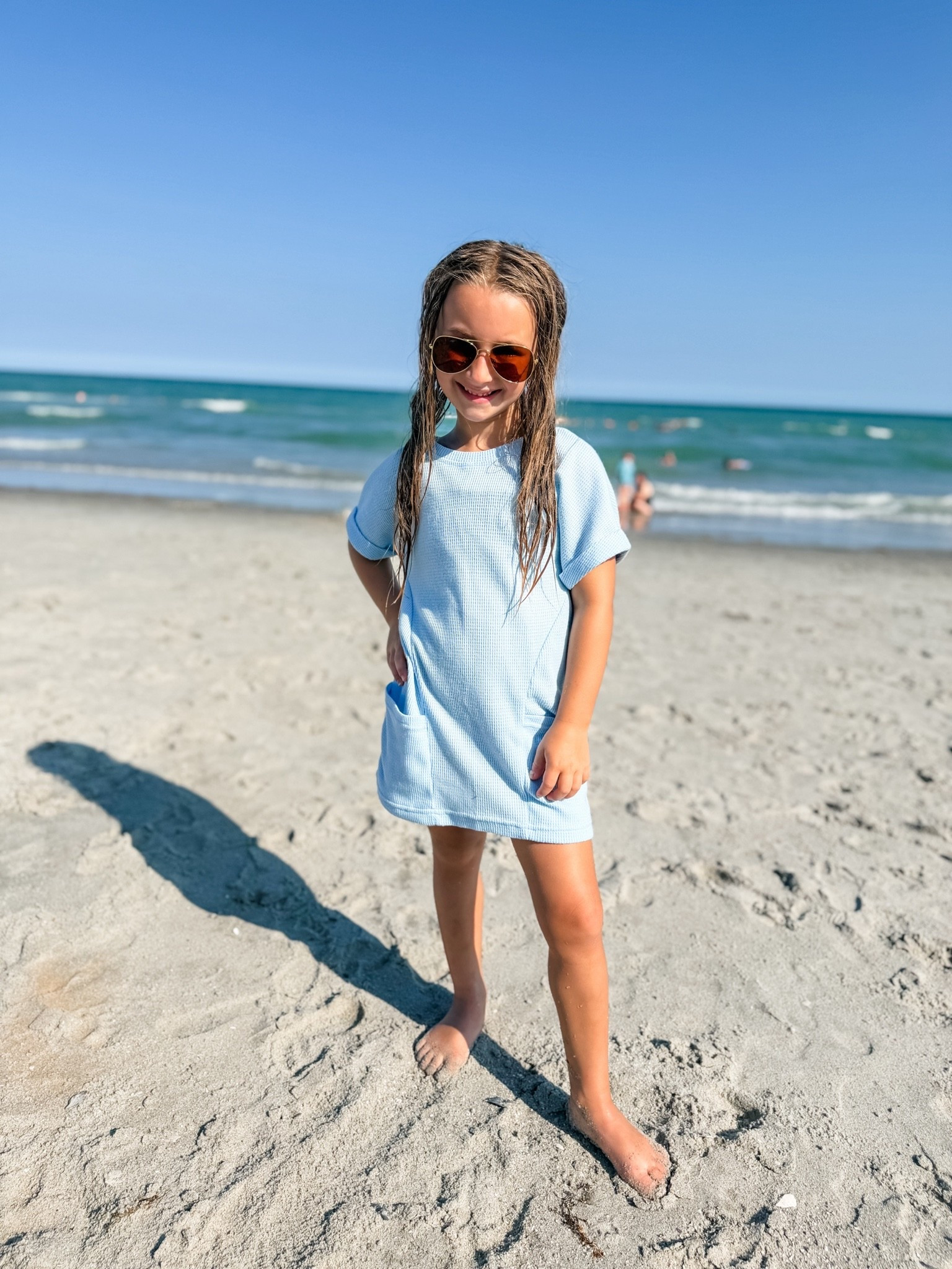 kids bathing suit cover up 💙

#LTKSwim #LTKKids #LTKootd